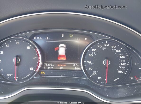 WA1LAAF75HD025804 2017 AUDI Q7 Gray უკანა სავარძლების ხედი