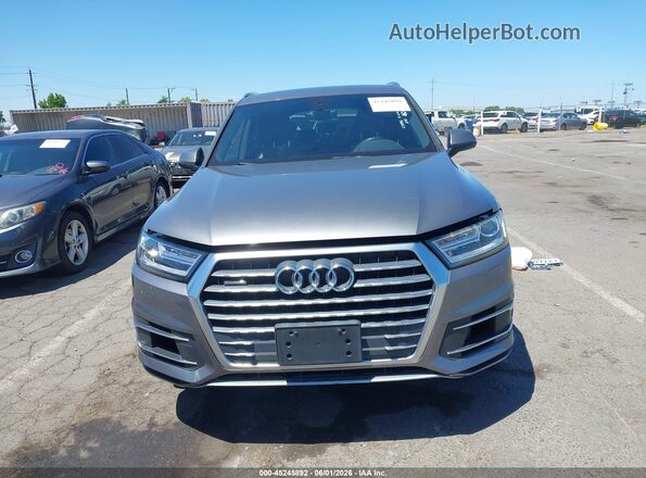 WA1LAAF75HD025804 2017 AUDI Q7 Gray ხელსაწყოთა პანელის ხედი