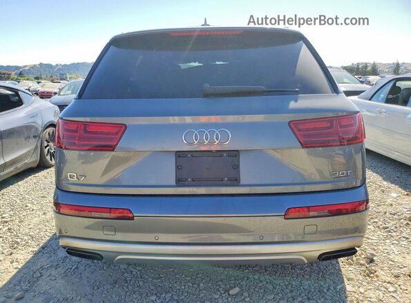 WA1LAAF75HD054820 2017 AUDI Q7 Серый 