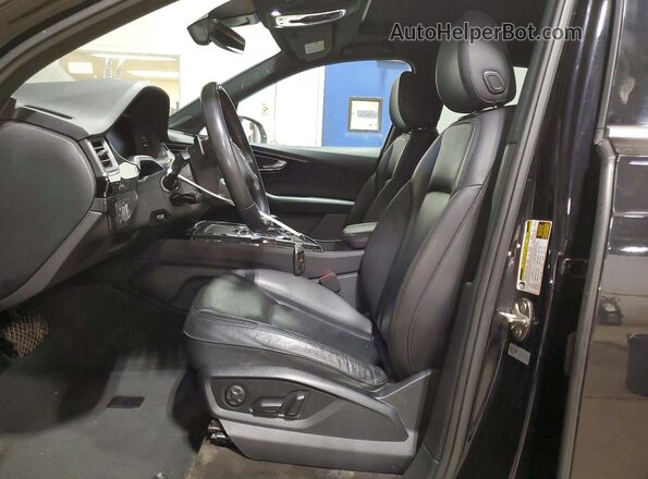WA1LAAF75JD006708 2018 AUDI Q7 Black Սալոնի դիմացի տեսք