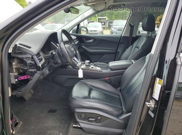 WA1LAAF75KD009271 2019 AUDI Q7 Black Սալոնի դիմացի տեսք