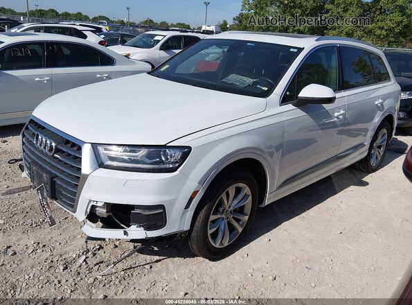 WA1LAAF76HD019493 2017 AUDI Q7 White Przód lewy