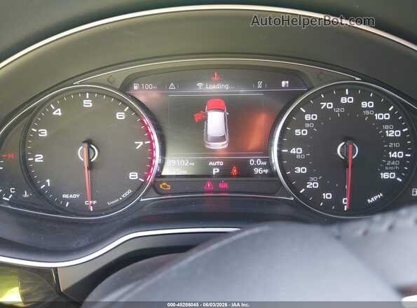 WA1LAAF76HD019493 2017 AUDI Q7 White Widok tylnych siedzeń