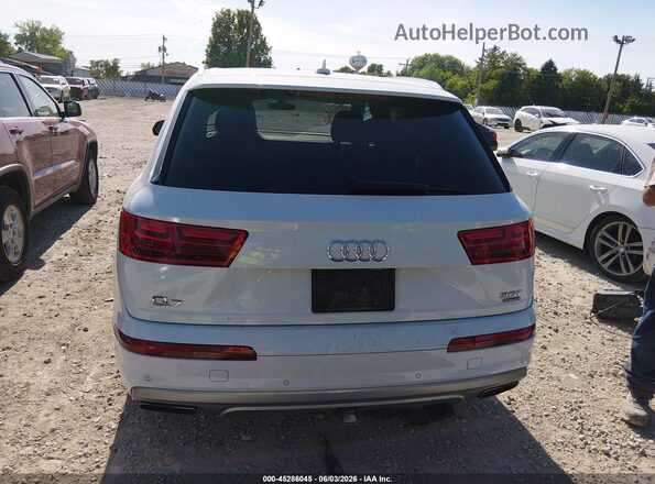 WA1LAAF76HD019493 2017 AUDI Q7 White 