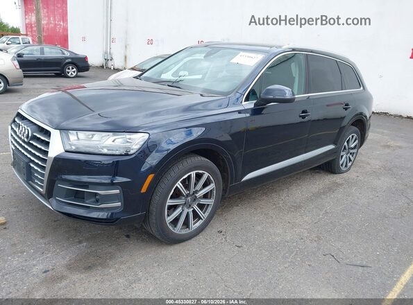 WA1LAAF76HD027786 2017 AUDI Q7 Black Передня ліва чверть