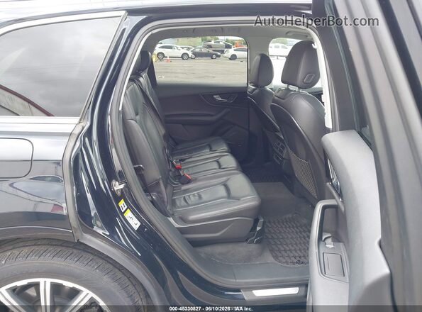 WA1LAAF76HD027786 2017 AUDI Q7 Black Вид наклейки з VIN-кодом