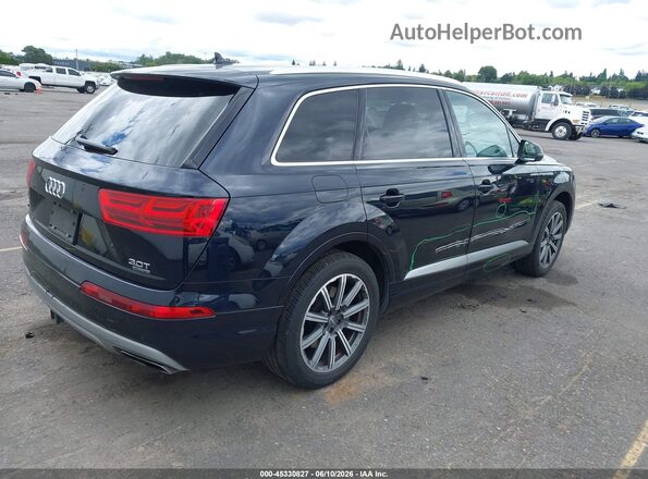 WA1LAAF76HD027786 2017 AUDI Q7 Black Задня права чверть