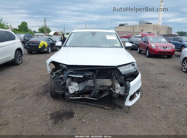 WA1LAAF76KD021980 2019 AUDI Q7 White ხელსაწყოთა პანელის ხედი