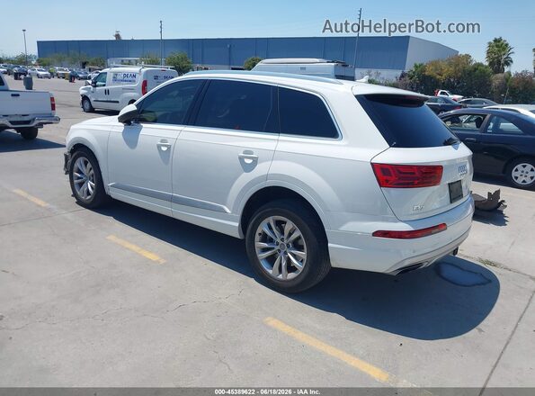 WA1LAAF76KD034843 2019 AUDI Q7 Белый Задняя левая четверть