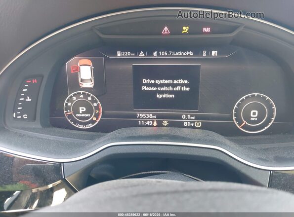 WA1LAAF76KD034843 2019 AUDI Q7 Белый Вид задних сидений