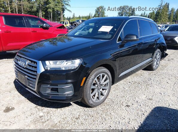 WA1LAAF77KD009403 2019 AUDI Q7 Black Vista tres cuartos delantera izquierda