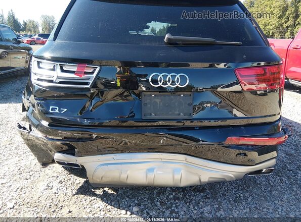 WA1LAAF77KD009403 2019 AUDI Q7 Black Vista frontal