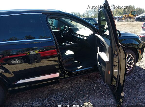 WA1LAAF77KD009403 2019 AUDI Q7 Black Vista interior delantera