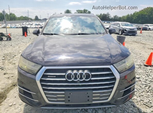WA1LAAF78HD010097 2017 AUDI Q7 Black Widok z przodu