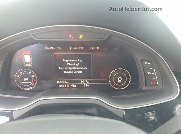 WA1LAAF78HD055573 2017 AUDI Q7 Синий 