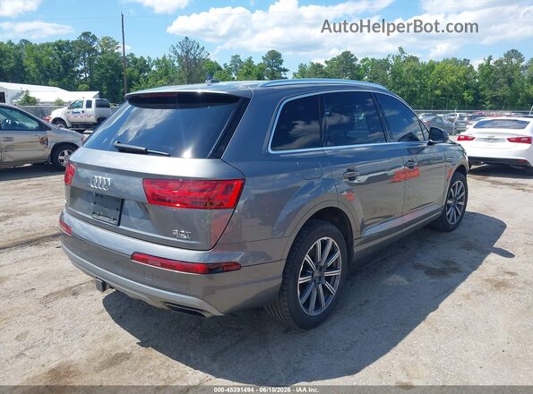 WA1LAAF78JD027701 2018 AUDI Q7 Gray უკანა მარჯვენა