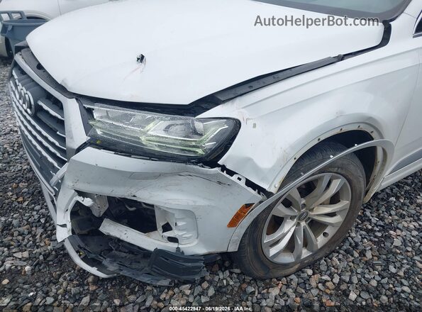 WA1LAAF78KD042152 2019 AUDI Q7 White წინა ხედი