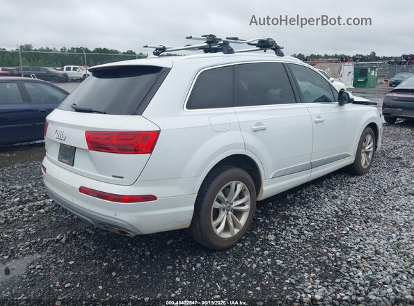 WA1LAAF78KD042152 2019 AUDI Q7 White უკანა მარჯვენა