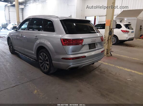 WA1LAAF79HD002896 2017 AUDI Q7 Silver Trasero izquierdo