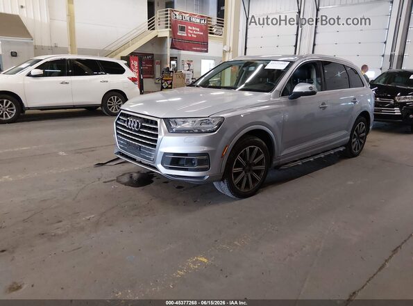 WA1LAAF79HD002896 2017 AUDI Q7 Silver Vista tres cuartos delantera izquierda