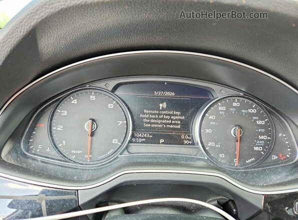 WA1LAAF79HD019391 2017 AUDI Q7 Gray 