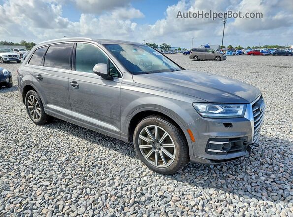 WA1LAAF79HD019391 2017 AUDI Q7 Gray 