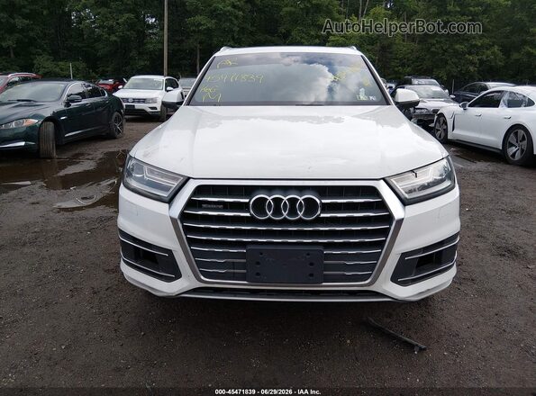 WA1LAAF79HD019438 2017 AUDI Q7 White Vista frontal