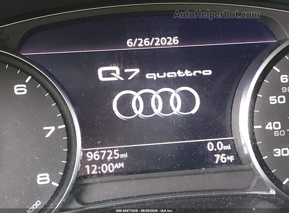 WA1LAAF79HD019438 2017 AUDI Q7 White 