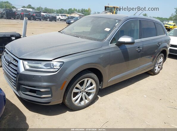 WA1LAAF79HD019844 2017 AUDI Q7 Gray Front left