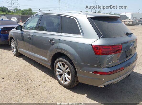 WA1LAAF79HD019844 2017 AUDI Q7 Gray Rear left