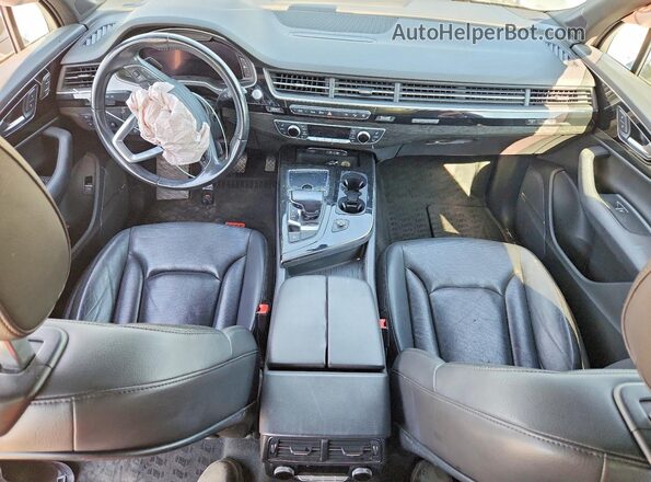 WA1LAAF79HD024879 2017 AUDI Q7 Gray Вид панелі приладів
