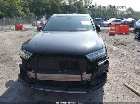WA1LAAF79HD027586 2017 AUDI Q7 Черный Вид щитка приборов