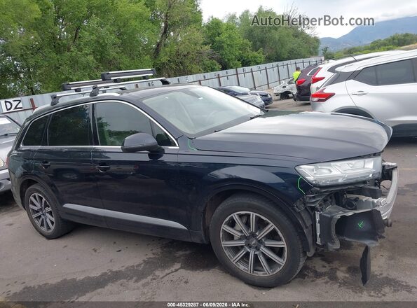 WA1LAAF79HD028771 2017 AUDI Q7 Dark Blue Սալոնի 360 աստիճան տեսք