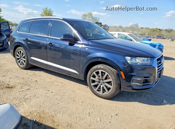 WA1LAAF79HD035106 2017 AUDI Q7 Blue Передня права чверть