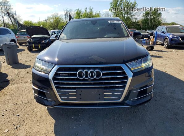WA1LAAF79HD035106 2017 AUDI Q7 Blue Вид спереду