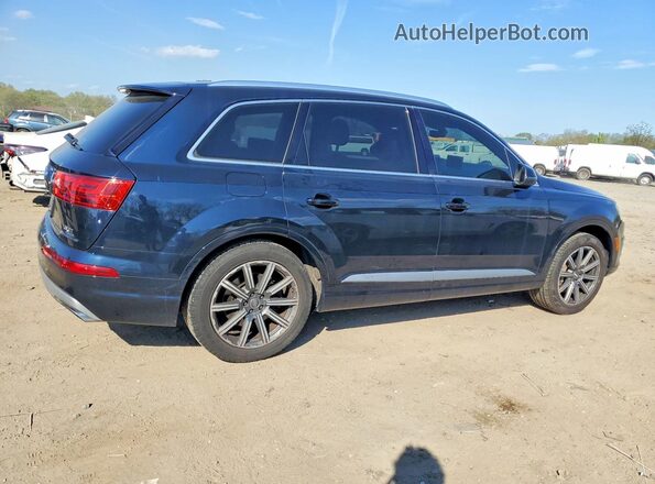 WA1LAAF79HD035106 2017 AUDI Q7 Blue Задня права чверть