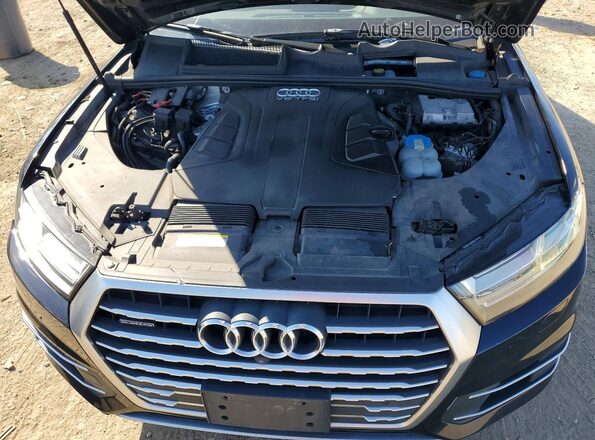WA1LAAF79HD035106 2017 AUDI Q7 Blue Вид підкапотного простору