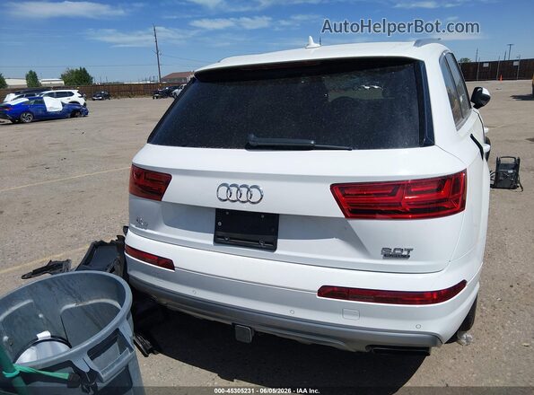 WA1LAAF79JD004623 2018 AUDI Q7 White Задня права чверть