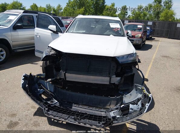 WA1LAAF79JD004623 2018 AUDI Q7 White Вид щитка приладів
