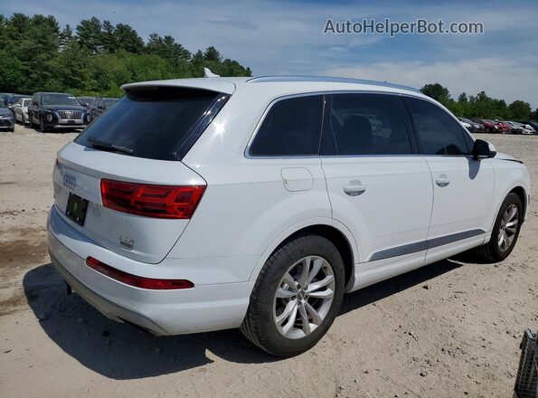 WA1LAAF7XHD001546 2017 AUDI Q7 White Trasero derecho