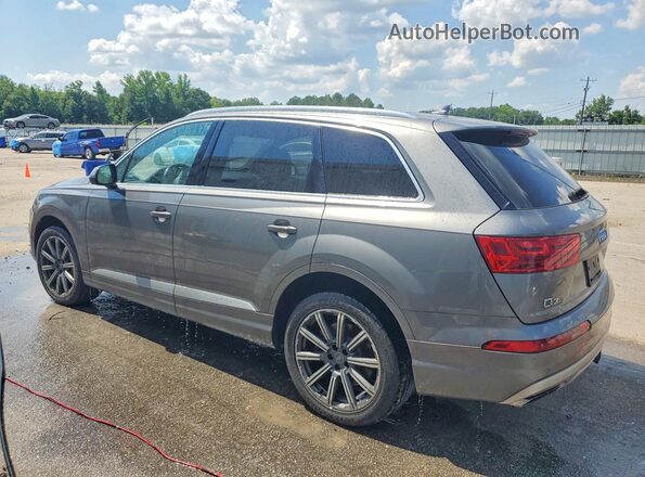 WA1LAAF7XHD015494 2017 AUDI Q7 Gray Rear left