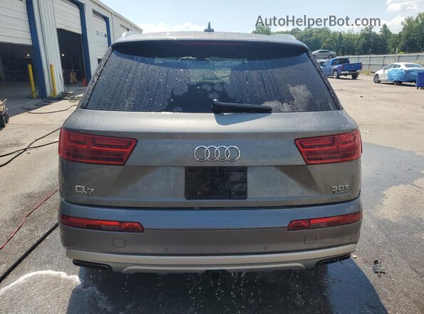 WA1LAAF7XHD015494 2017 AUDI Q7 Gray 