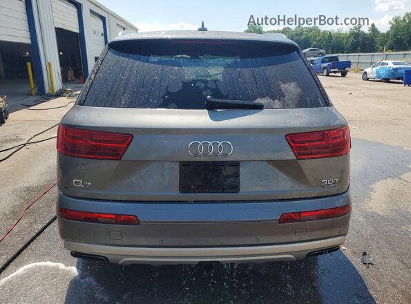 WA1LAAF7XHD015494 2017 AUDI Q7 Gray Rear view