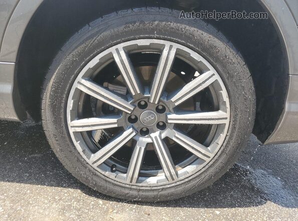WA1LAAF7XHD015494 2017 AUDI Q7 Gray 