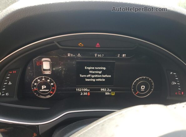 WA1LAAF7XHD015494 2017 AUDI Q7 Gray 