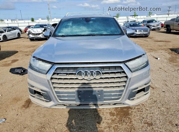 WA1LAAF7XHD021182 2017 AUDI Q7 Silver წინა ხედი