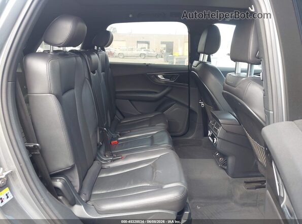WA1LAAF7XHD021506 2017 AUDI Q7 Gray Vista de la etiqueta del VIN