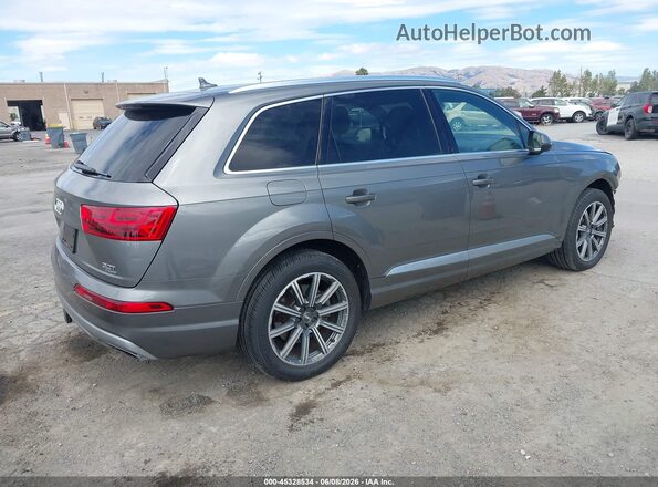 WA1LAAF7XHD021506 2017 AUDI Q7 Gray Trasero derecho