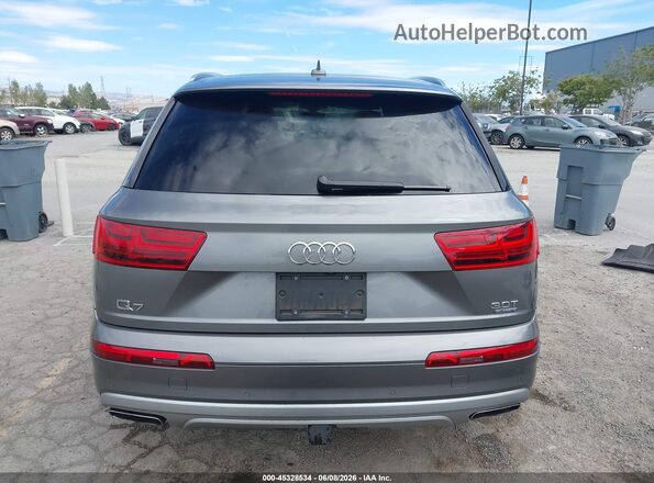 WA1LAAF7XHD021506 2017 AUDI Q7 Gray 