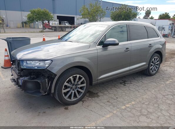 WA1LAAF7XHD021506 2017 AUDI Q7 Gray Vista tres cuartos delantera izquierda